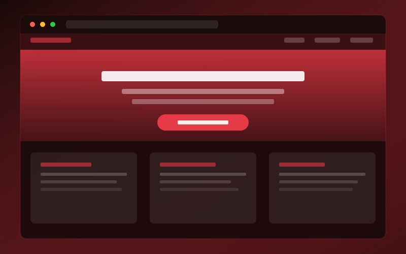 Gym template preview