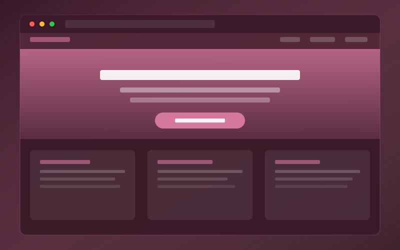 Salon template preview